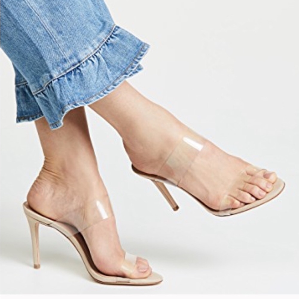 Schutz Ariella Heel Transparent